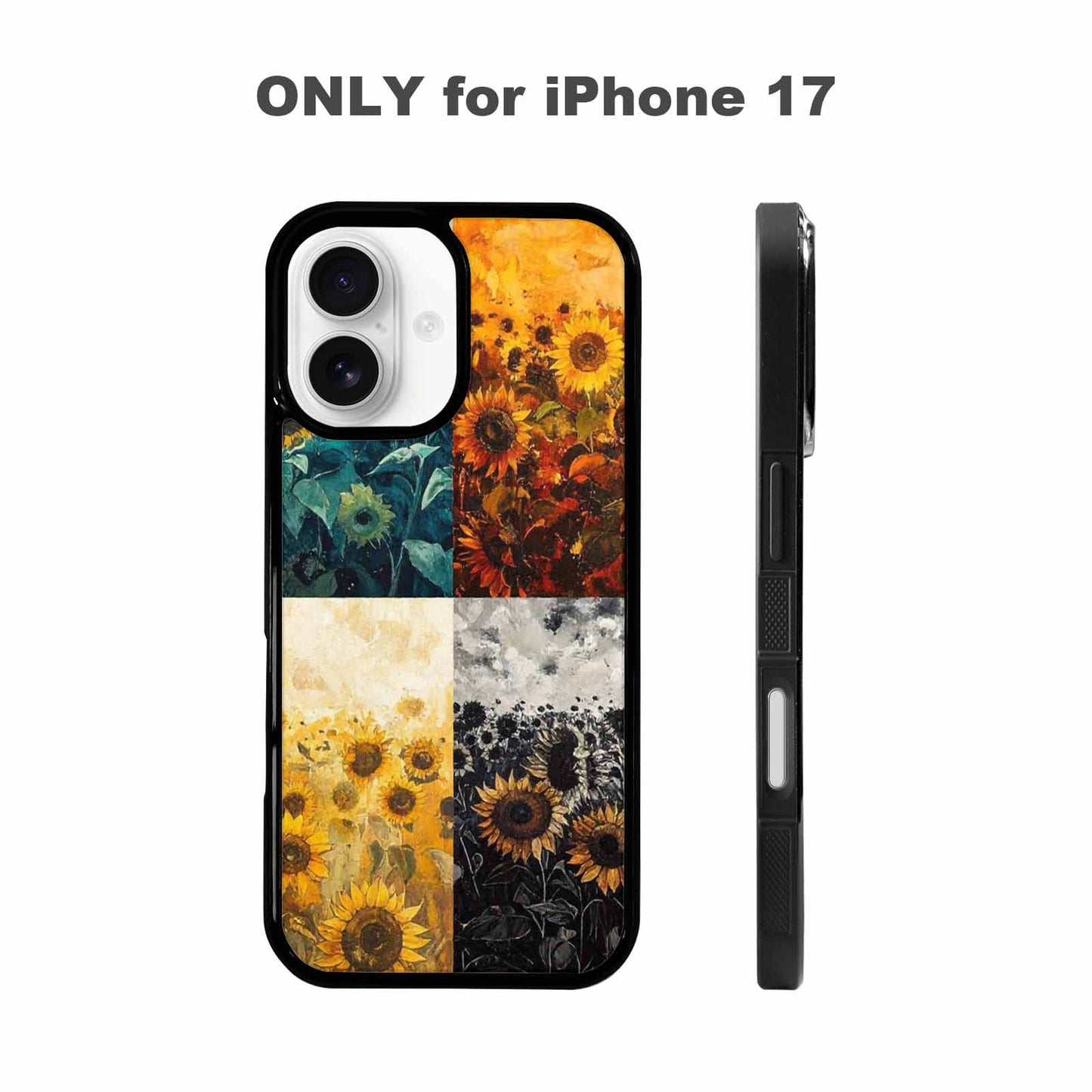 iPhone 17 Case — Blend Melt Them Together Floral, Custom Phone Case