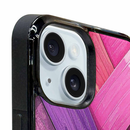 iPhone 15 Plus Case — Genderfluid Flag Color Theme Small Rainbow, Custom Art Phone Cover
