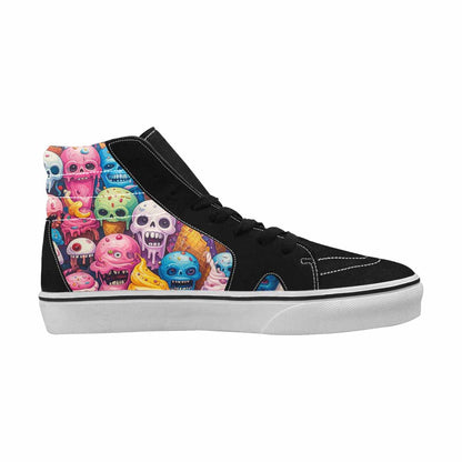 MEN'S Ice Cream Monsters  High Top Canvas Dreamcore Custom Shoes