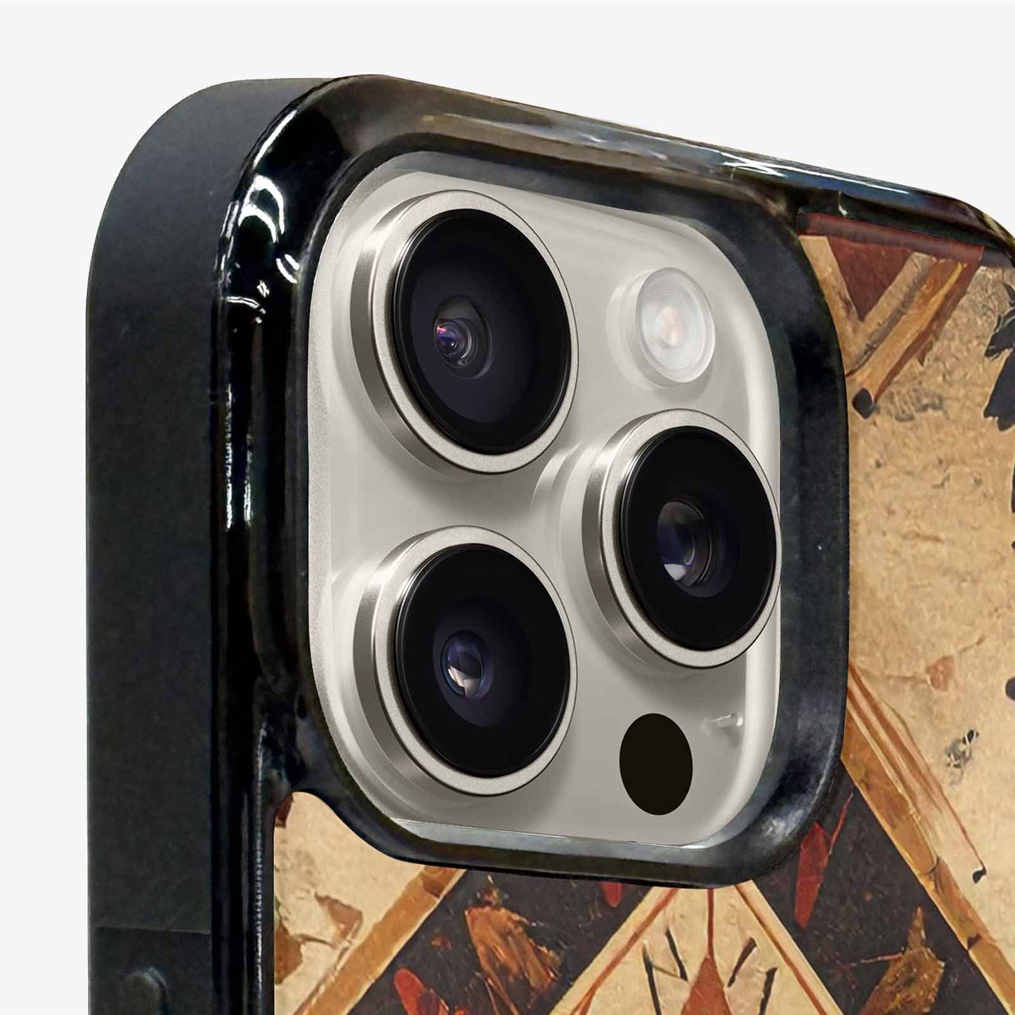iPhone 16 Pro Case — Native American Geometric Pattern Arrows Feathers, Unique Phone Case Design