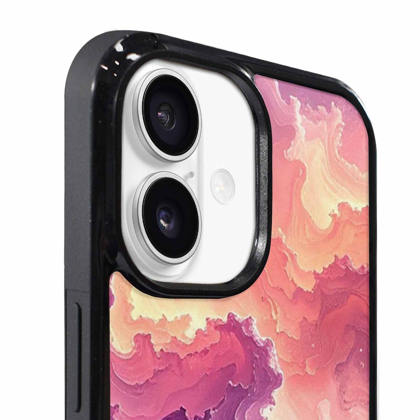 iPhone 17 Case — Seamless Tileable Pattern Of Galaxy Space, Custom Printed Phone Case