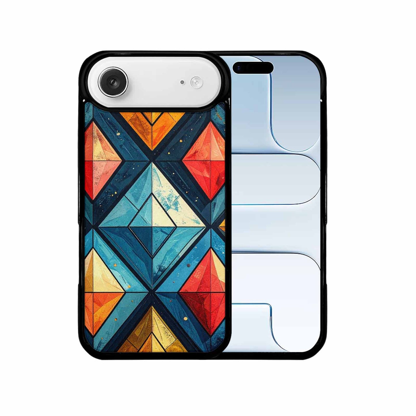 iPhone 17 Air Case — Vintage Summer Diamond Retro Vintage, Custom Printed Phone Case