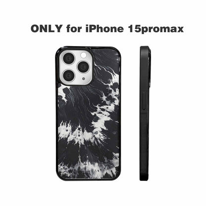 iPhone 15 Pro Max Case — Black White Animal Print, Unique Phone Case Design