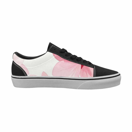 MEN'S Japanese Cherry Blossom Canvas Lace-Up Vibrant Chaos Sneakers