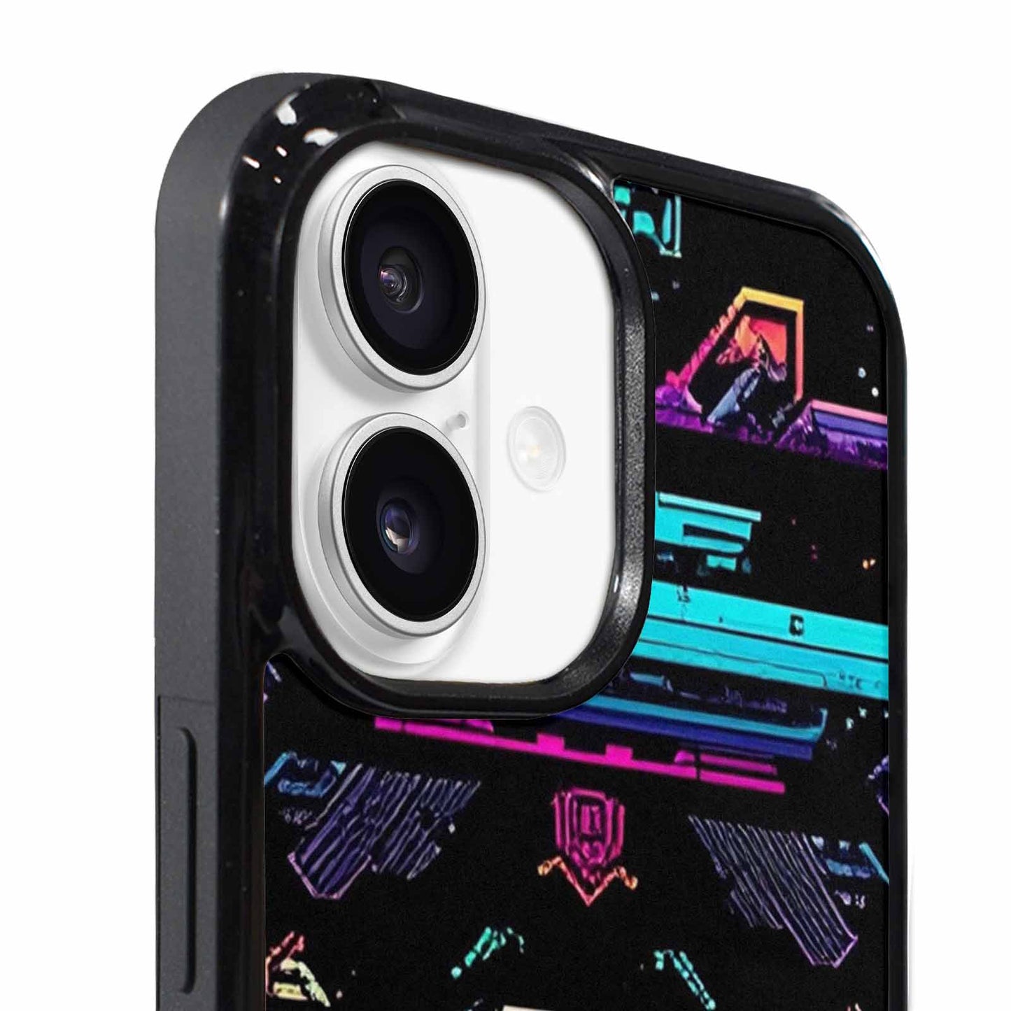 iPhone 17 Case — Retro Pixel Art Pattern, Retro Vintage, Custom Made Phone Cover