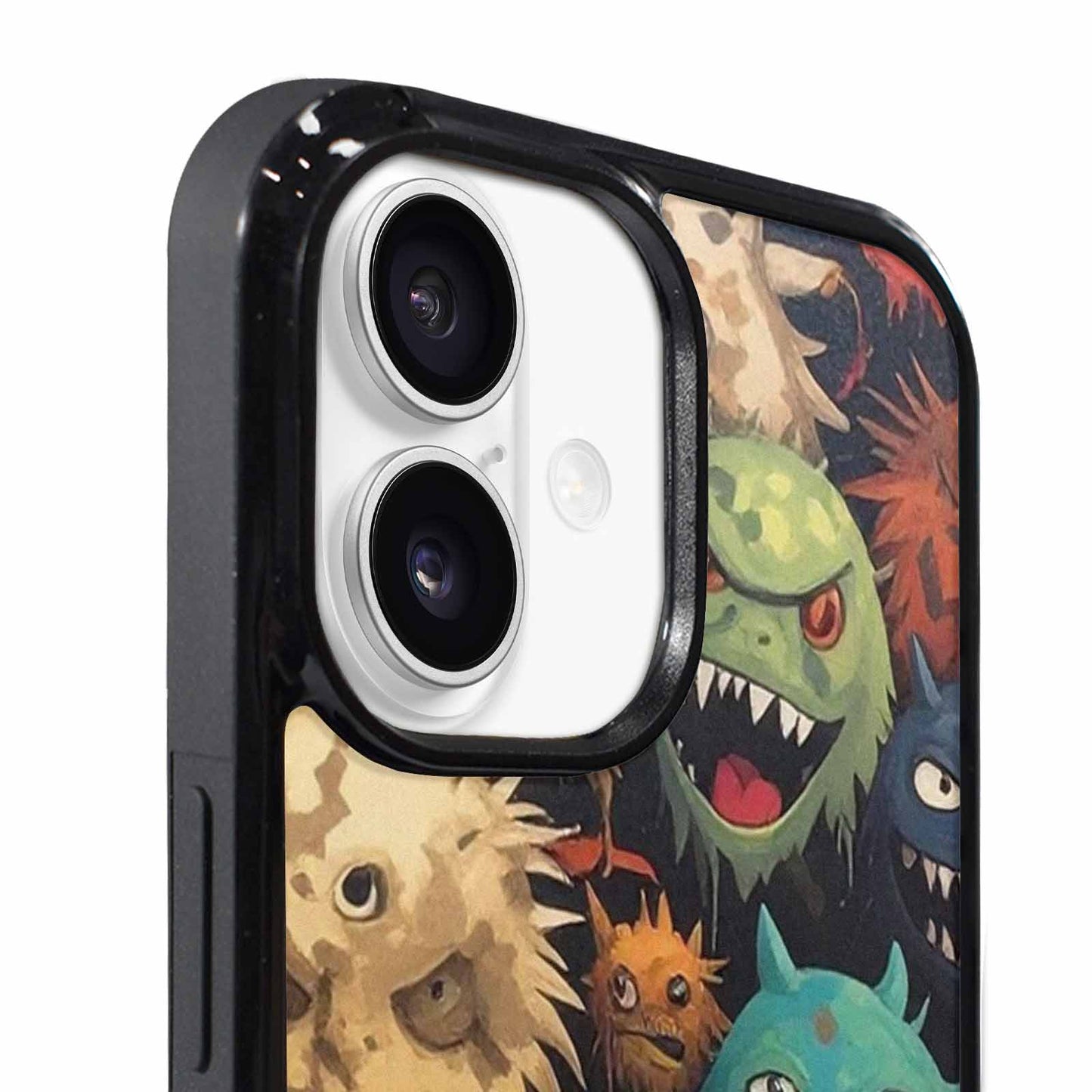 iPhone 17 Case — Monsters Camomonsters Pattern Qch Camo, Custom Printed Phone Case