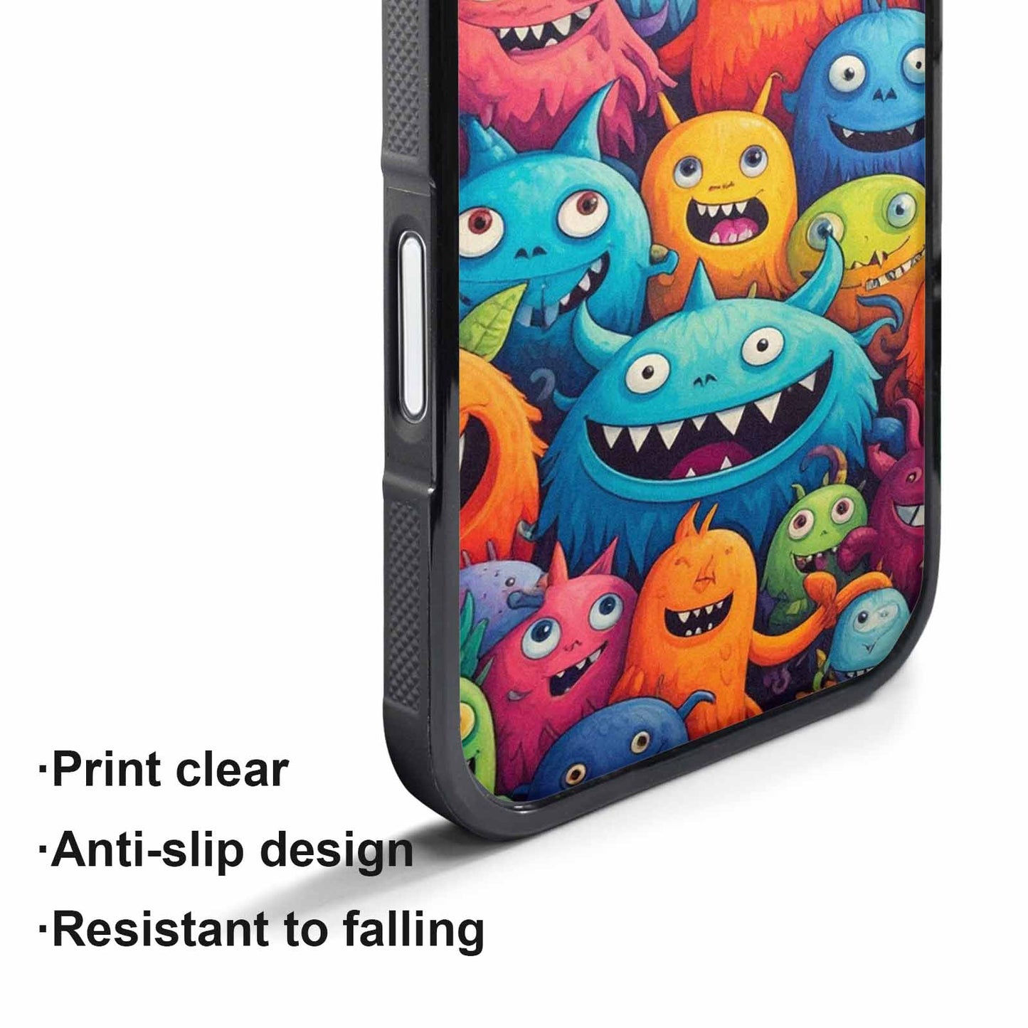 iPhone 17 Pro Max Case — Monsters (general) Cartoon Monst Pyk Cartoon, Custom Printed Phone Case