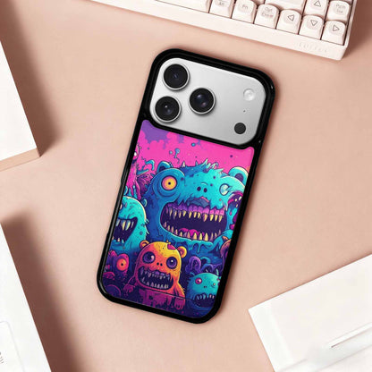 iPhone 17 Pro Case — Overlapping Endlessly No Empty Space Galaxy, Custom Made Phone Cover