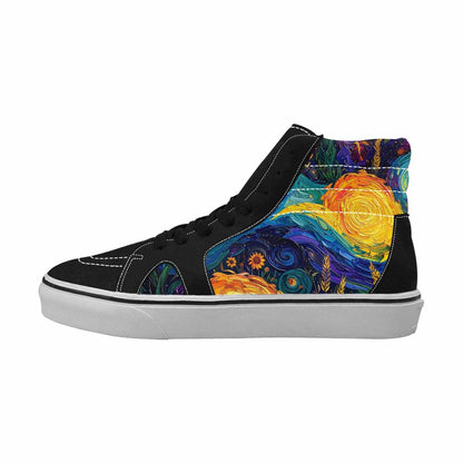 MEN'S Blend All Versions High Top Canvas Aesthetic Custom Sneakers