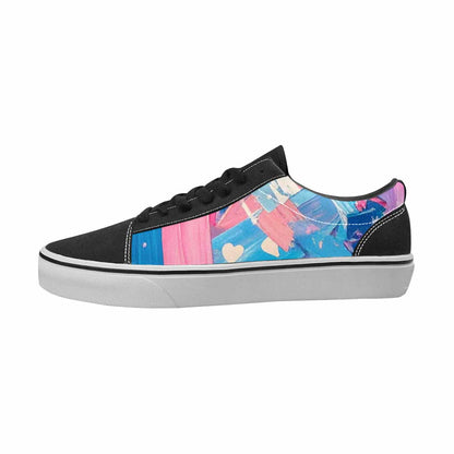 MEN'S Pride Canvas Graphic Print Kaleidoscope Sneakers