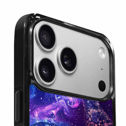 iPhone 17 Pro Case — Galaxy Snake Print Galaxy Space, Customized Protective Case