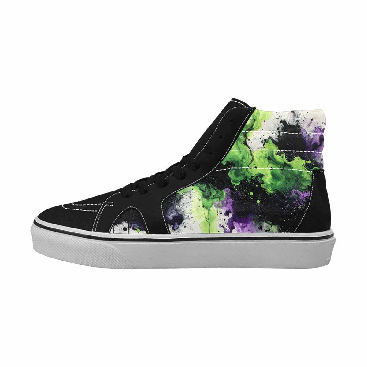 MEN'S Galaxy Nebula High Top Canvas Melting Art Sneakers