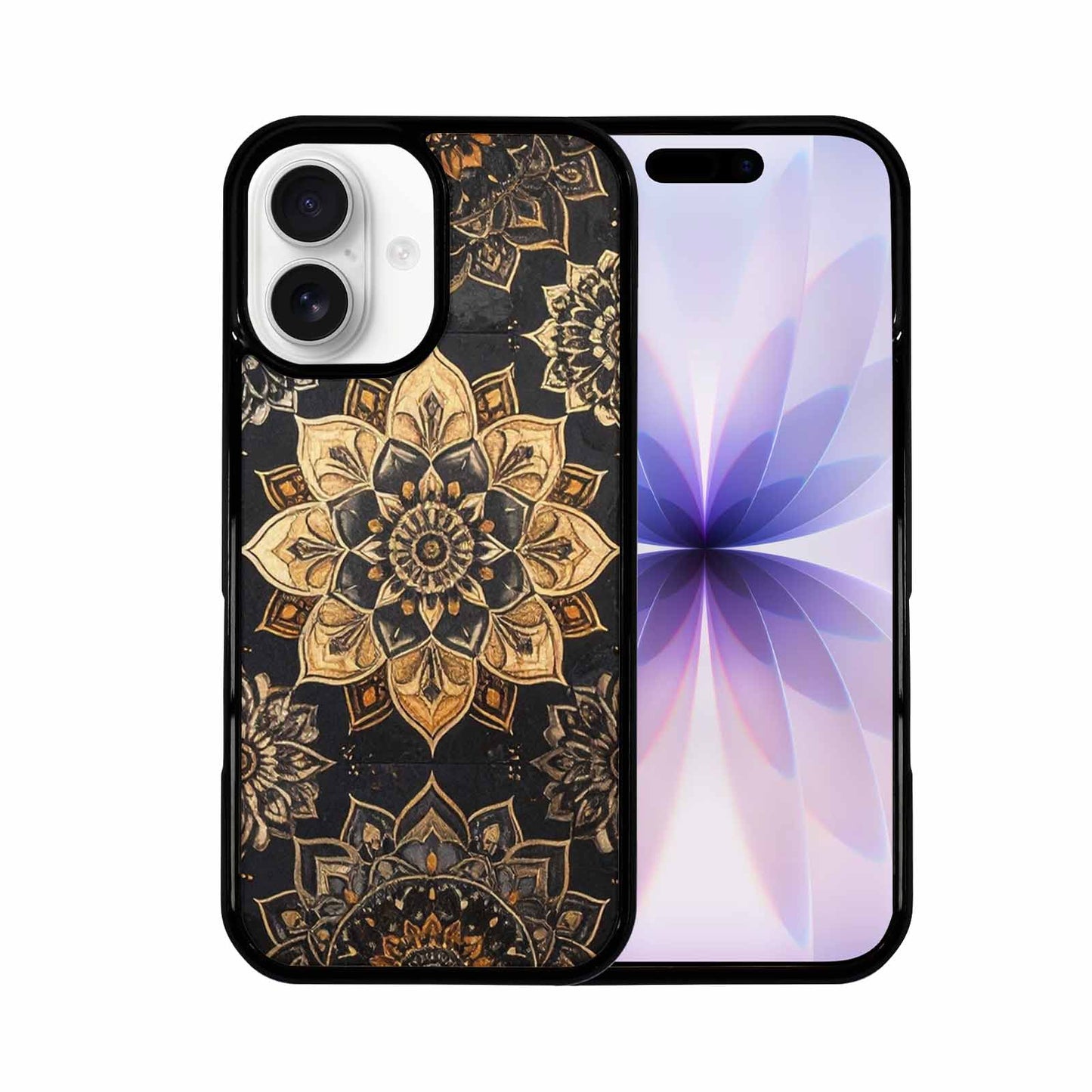 iPhone 17 Case — Small Mandala Pattern, Randomly Floral, Personalized Phone Case