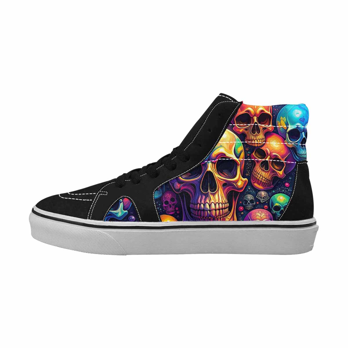 MEN'S Iridescent Paw Print Skull 4 Ferion