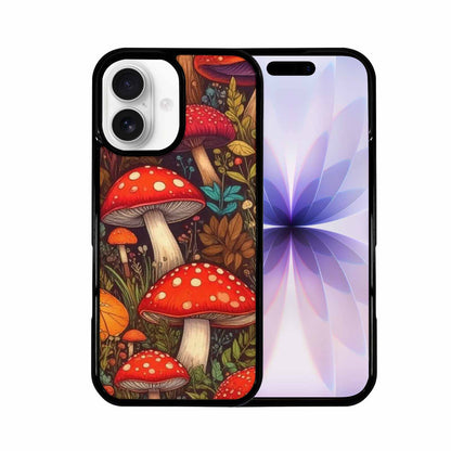 iPhone 17 Case — Small Mushroom Pattern, Randomly Original Art, Custom Designed Case Cover
