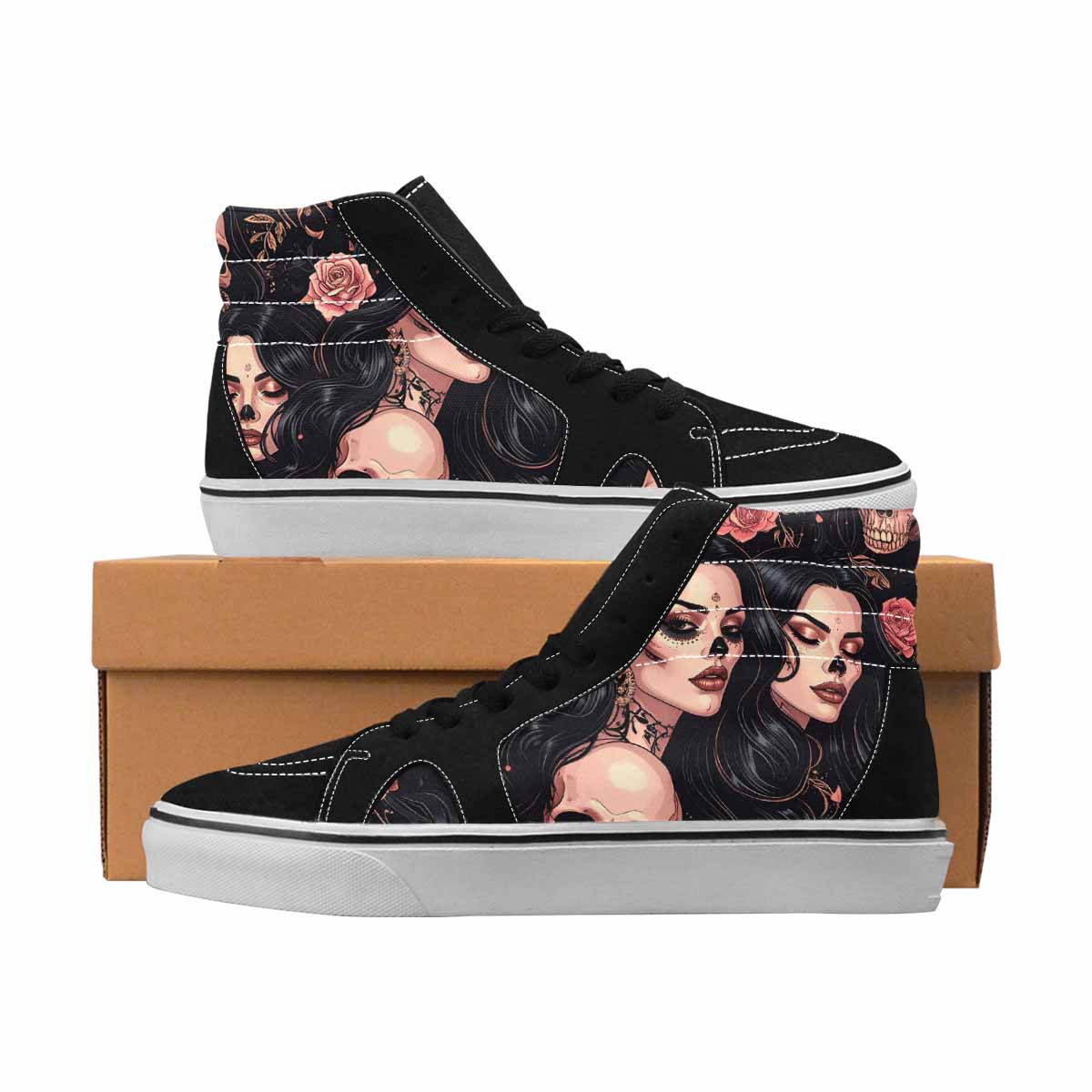 MEN'S Skull Dark Art Gothic Print 714 Ferion