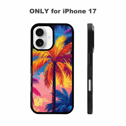 iPhone 17 Case — Chrome Bling Palm Original Art, Original Design Phone Case