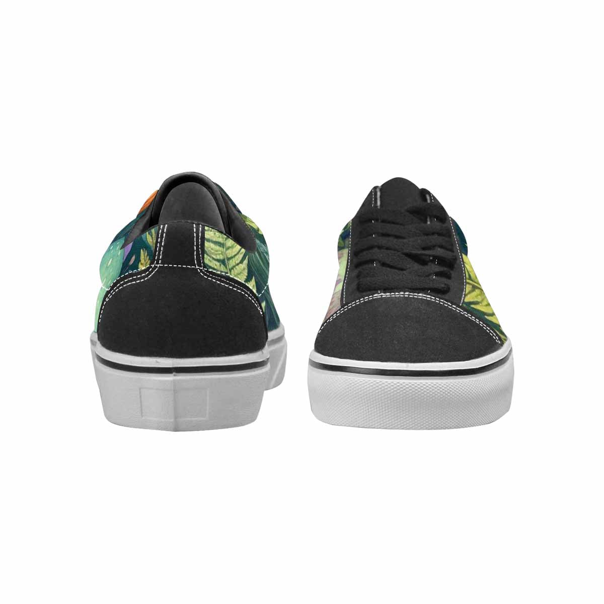 WOMEN'S Mushrooms  Botanical Mushrooms Lace-Up Canvas Y2K Custom Shoes