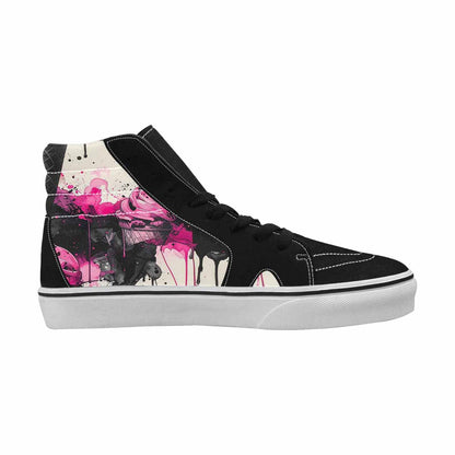 MEN'S Ice Cream Motif High Top Canvas Aesthetic Shoes