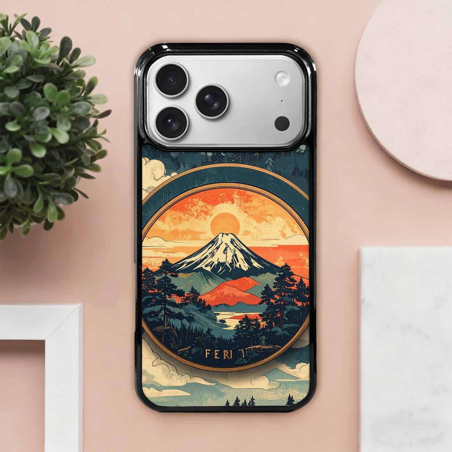 iPhone 17 Pro Max Case — Vintage National Park Retro Vintage, Custom Made Phone Cover