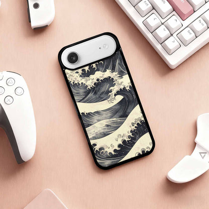 iPhone 17 Air Case — Vintage Americana Wave Retro Vintage, Custom Printed Phone Case