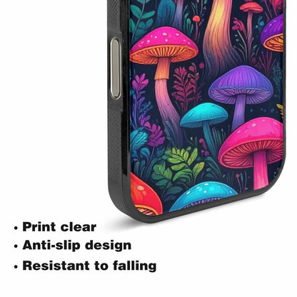 iPhone 16 Pro Max Case — Psychedelic Mushroom, Custom Printed Phone Case