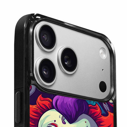iPhone 17 Pro Case — Evil Clowns Cartoon Art Pattern Cartoon, Personalized Phone Case