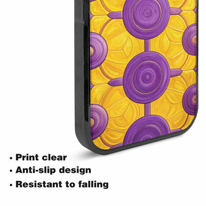 iPhone 15 Plus Case — Intersex Flag Color Theme Small Rainbow, Unique Phone Case Design