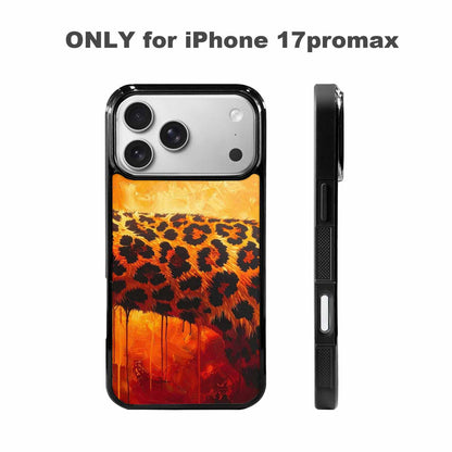 iPhone 17 Pro Max Case — Seamless Repeating Pattern Of Animal Print, Personalized Phone Case