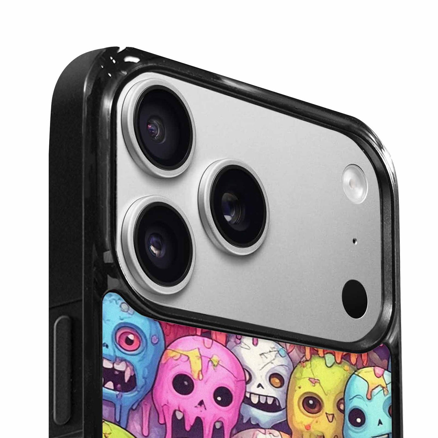 iPhone 17 Pro Max Case — Pastel Gore Character Pattern Original Art, Custom Print Case Cover