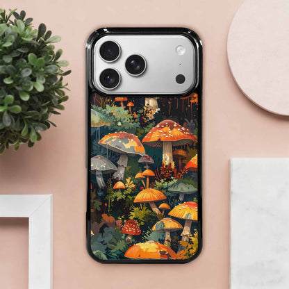 iPhone 17 Pro Max Case — Mushrooms Camomushrooms Patter Camo, Personalized Phone Case