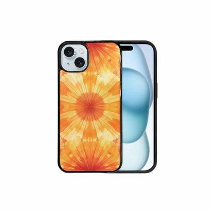 iPhone 15 Plus Case — Ombre Tie Dye Sunset Custom, Custom Printed Phone Case