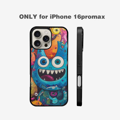 iPhone 16 Pro Max Case — Goofy Cartoon Monster, Custom Designed Case Cover
