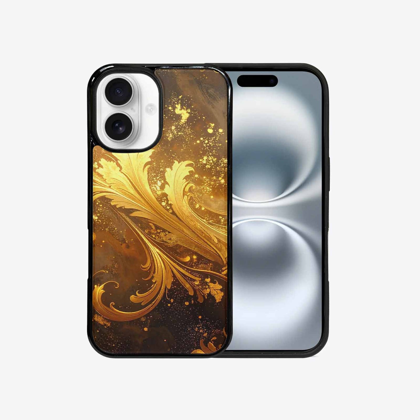 iPhone 16 Case — Klimt Gold Leaf Artwork Pattern, Custom Made Phone Cover