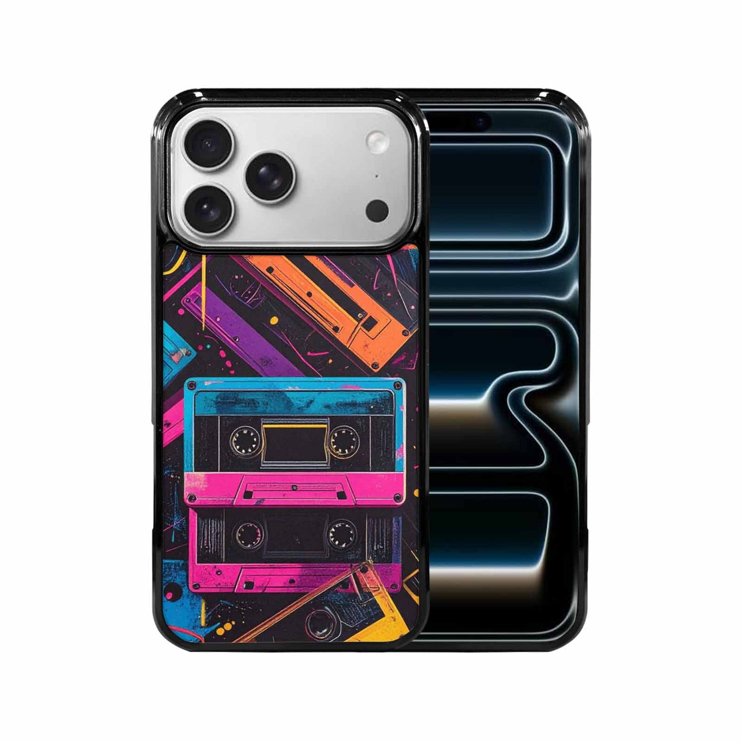 iPhone 17 Pro Max Case — Seamless Tileable Pattern Of Retro Vintage, Unique Phone Case Design