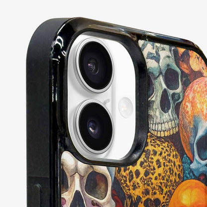 iPhone 16 Plus Case — Skulls Animal Printskulls Patt Ddn, Unique Phone Case Design