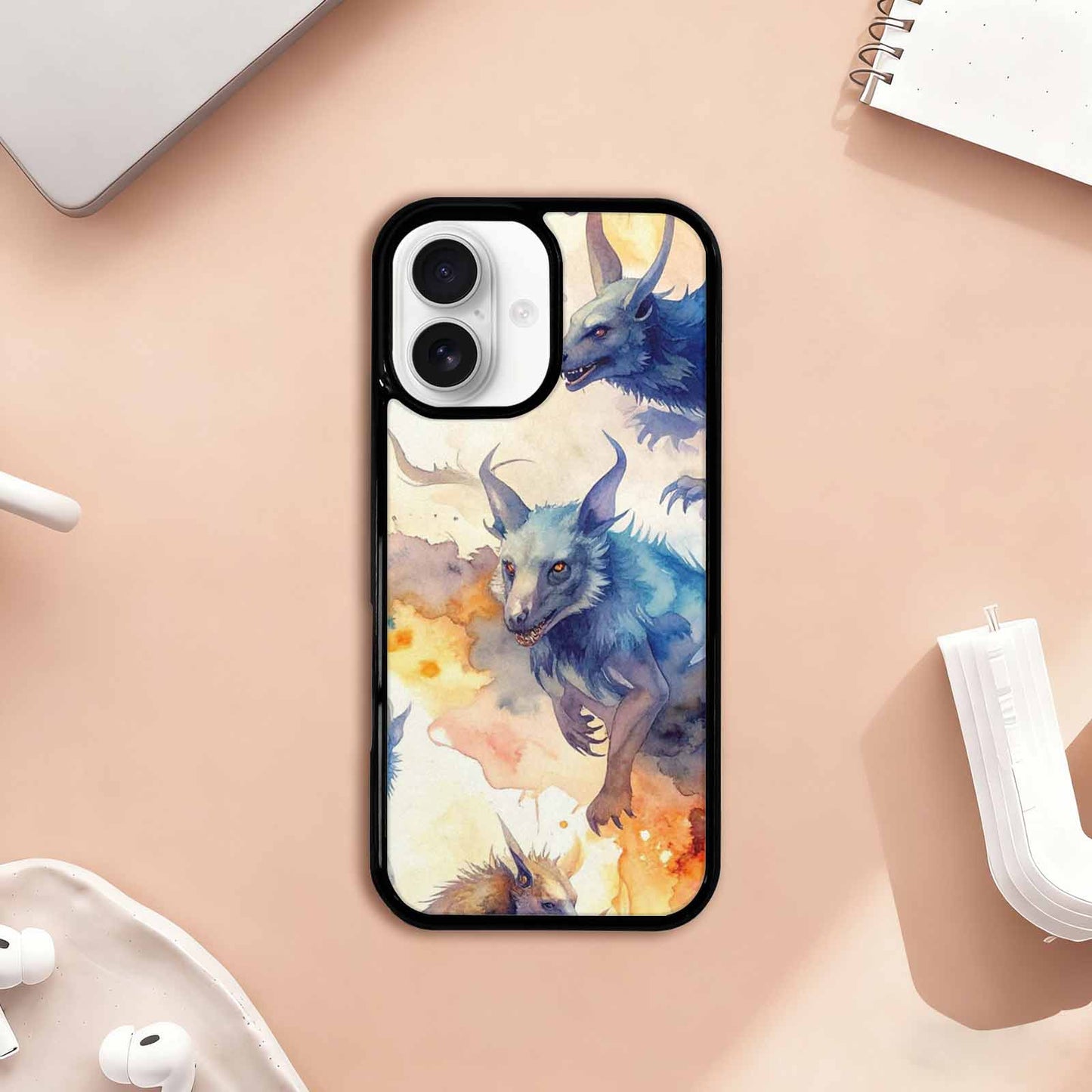iPhone 17 Case — Bold Cryptid Folklore Original Art, Original Design Phone Case