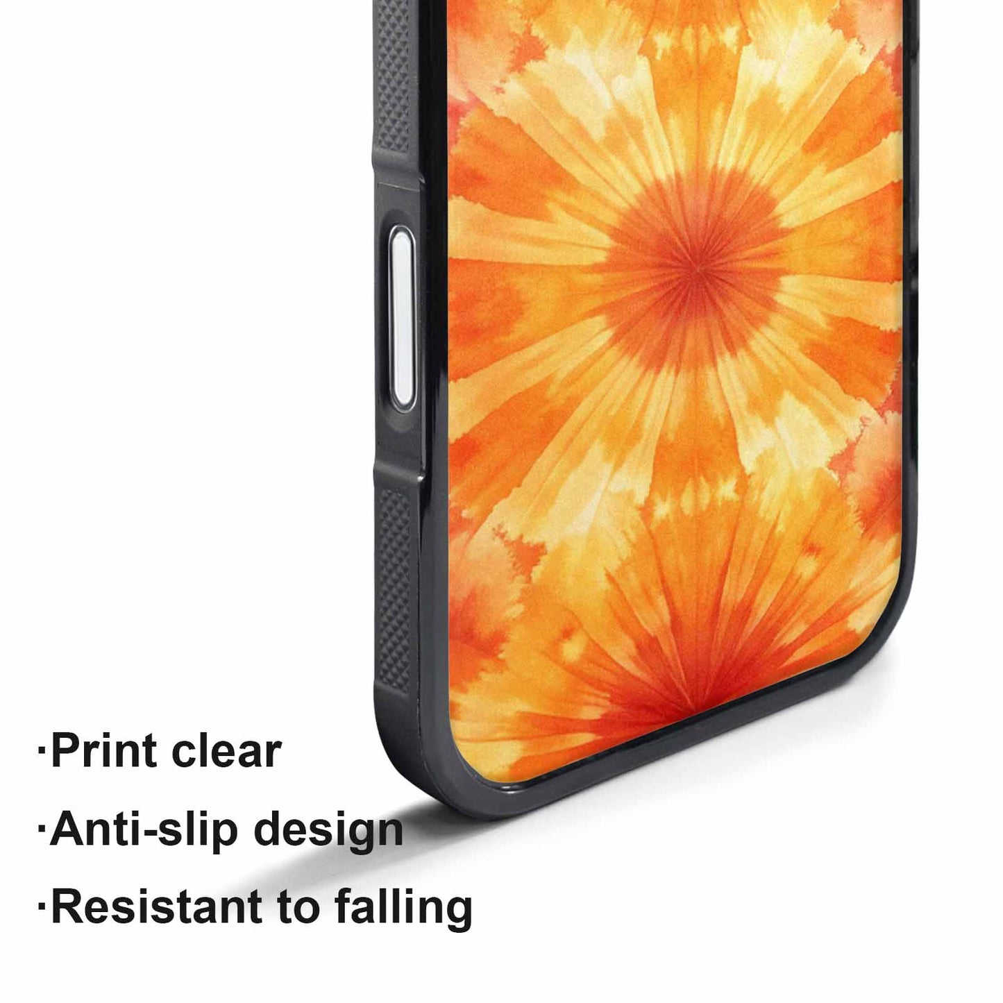 iPhone 17 Air Case — Ombre Tie Dye Sunset Custom Tie, Custom Designed Case Cover