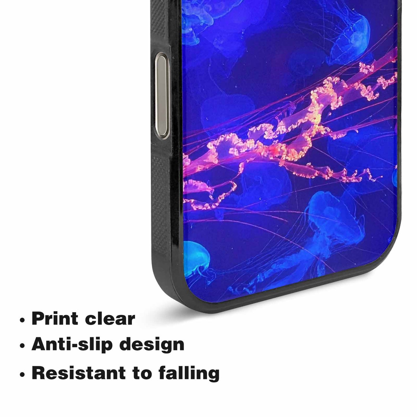 iPhone 16 Pro Case — Jellyfish Glow Jellyfish Glow Pattern Hundreds, Unique Phone Case Design