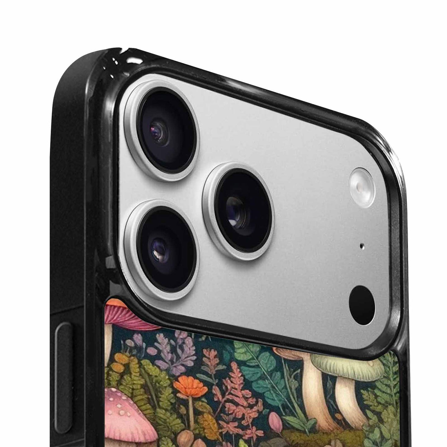iPhone 17 Pro Max Case — Mushrooms Botanicalmushrooms P Kzu Floral, Customized Protective Case