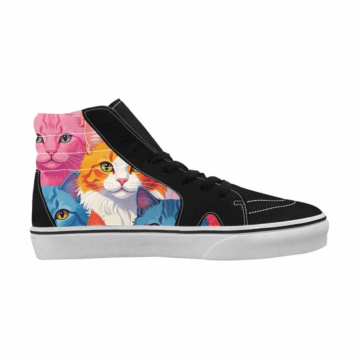 WOMEN'S Pastel Damask Cat Face 5 Ferion