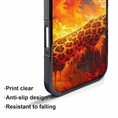 iPhone 17 Pro Max Case — Seamless Repeating Pattern Of Animal Print, Custom Made Phone Cover