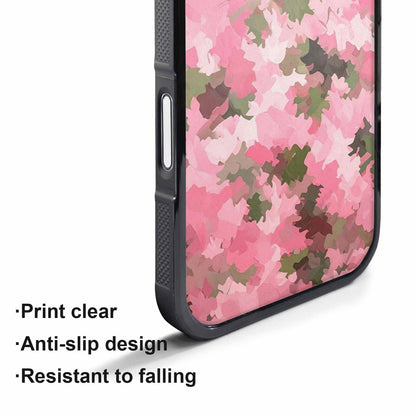 iPhone 17 Pro Case — Small Military Camouflage Blotch Pattern Camo, Custom Designed Case Cover