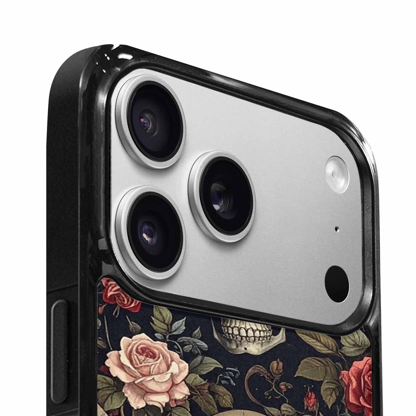 iPhone 17 Pro Max Case — Skulls Roses And Skulls Gothic Skulls, Unique Phone Case Design