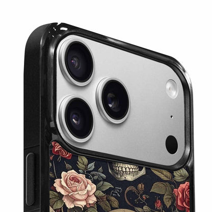 iPhone 17 Pro Max Case — Skulls Roses And Skulls Gothic Skulls, Unique Phone Case Design