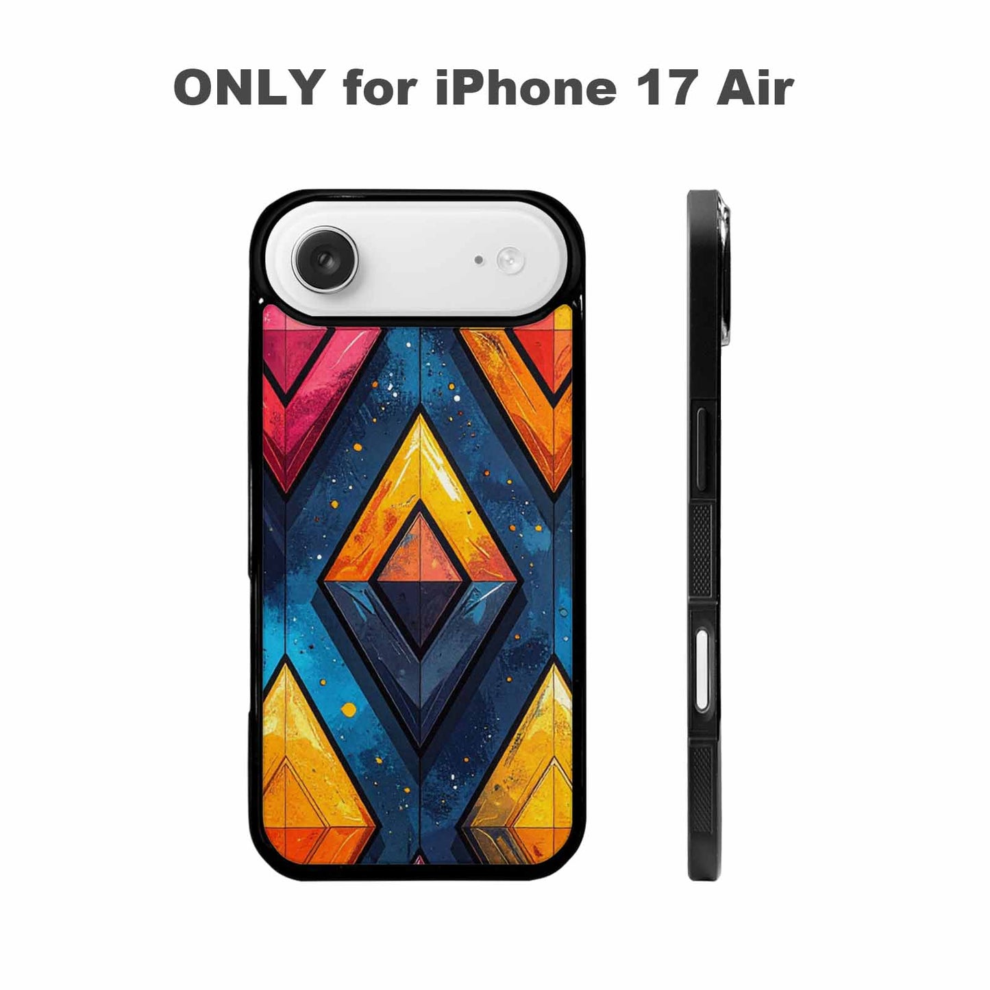iPhone 17 Air Case — Vintage Summer Diamond Retro Vintage, Custom Phone Case