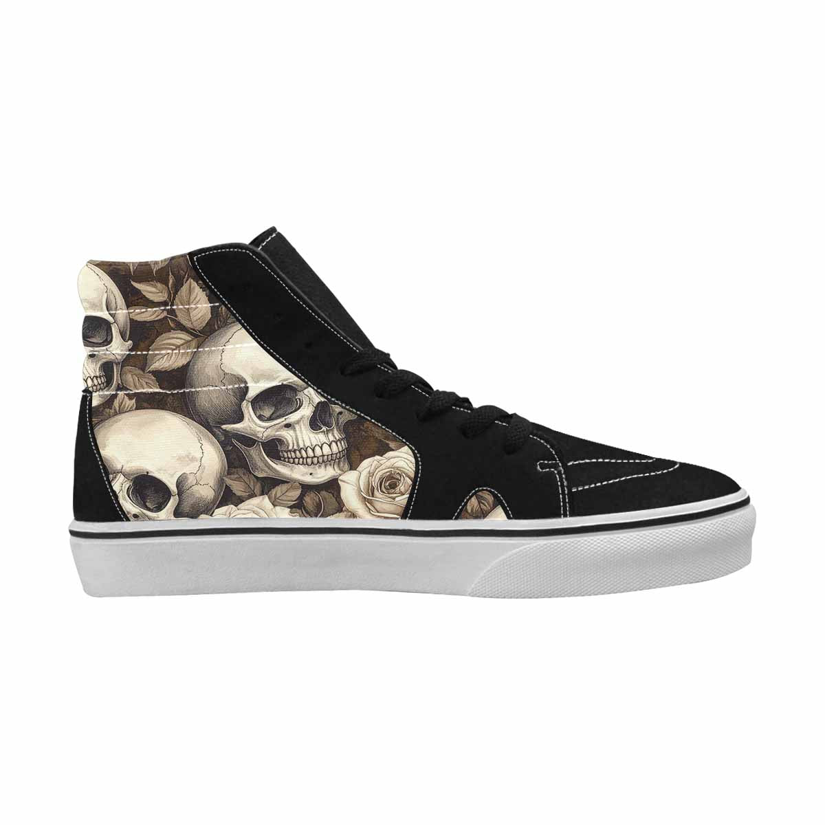 MEN'S Dark Black White Repeat Fine Li Ferion