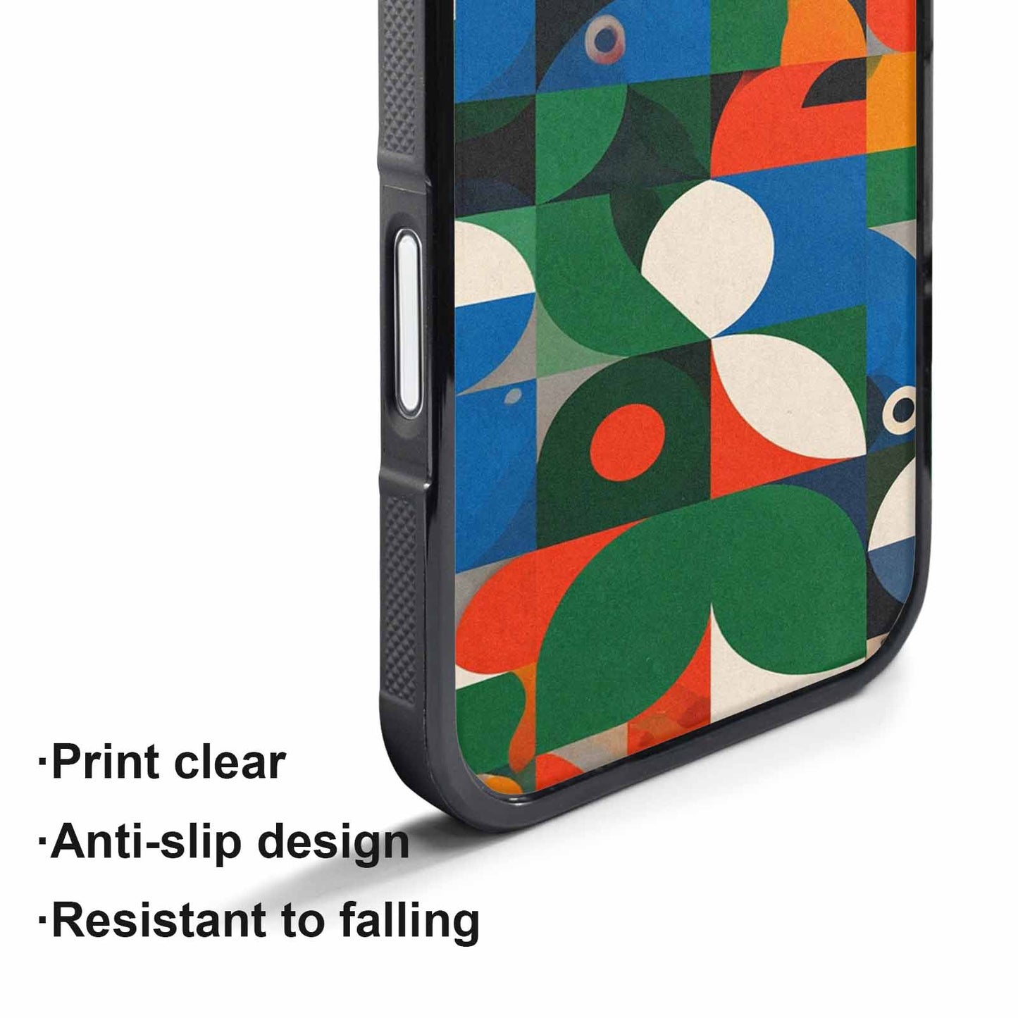iPhone 17 Pro Max Case — Memphis Art Pattern Retro Vintage, Original Design Phone Case