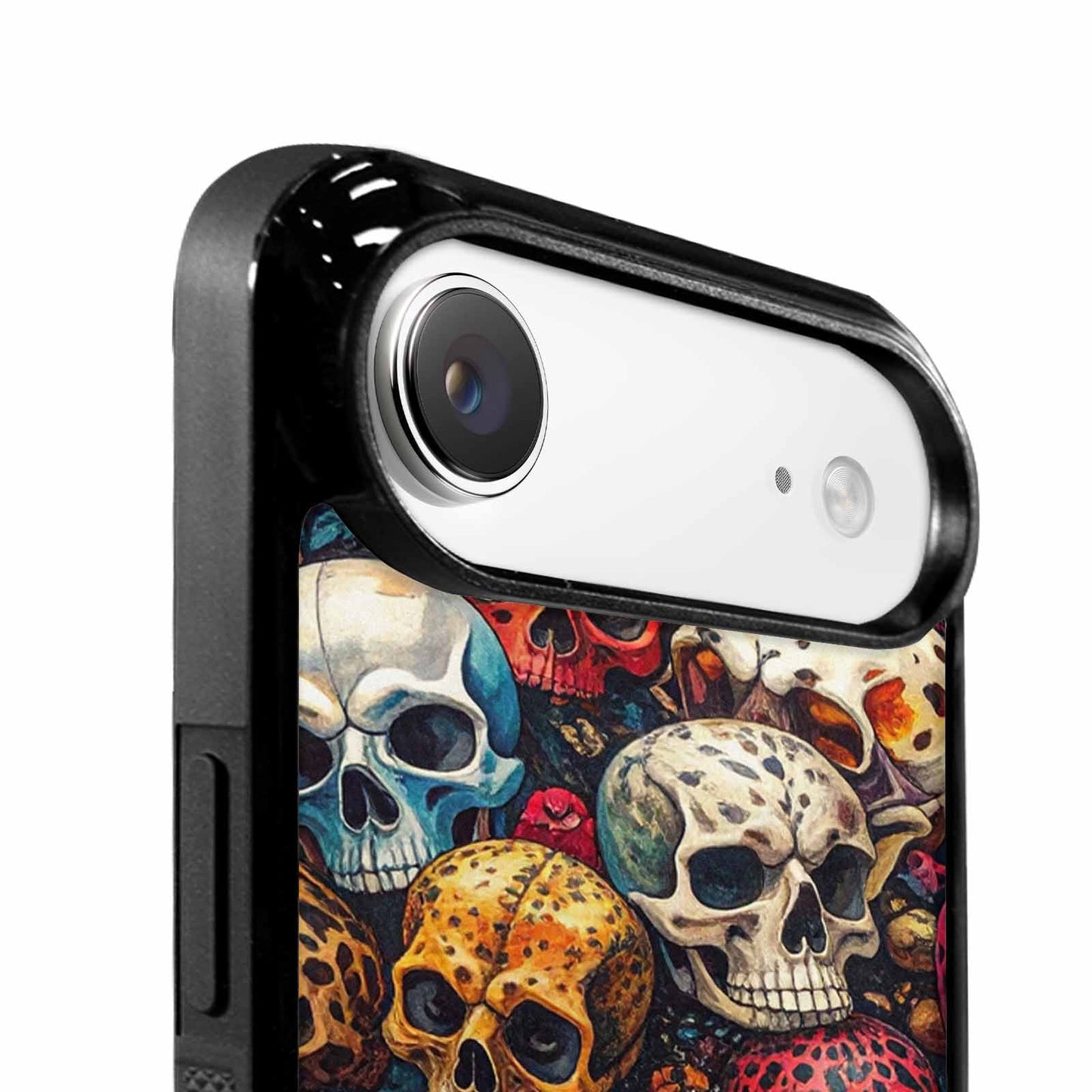 iPhone 17 Air Case — Skulls Pattern Hundreds Of Sma Gothic, Original Design Phone Case