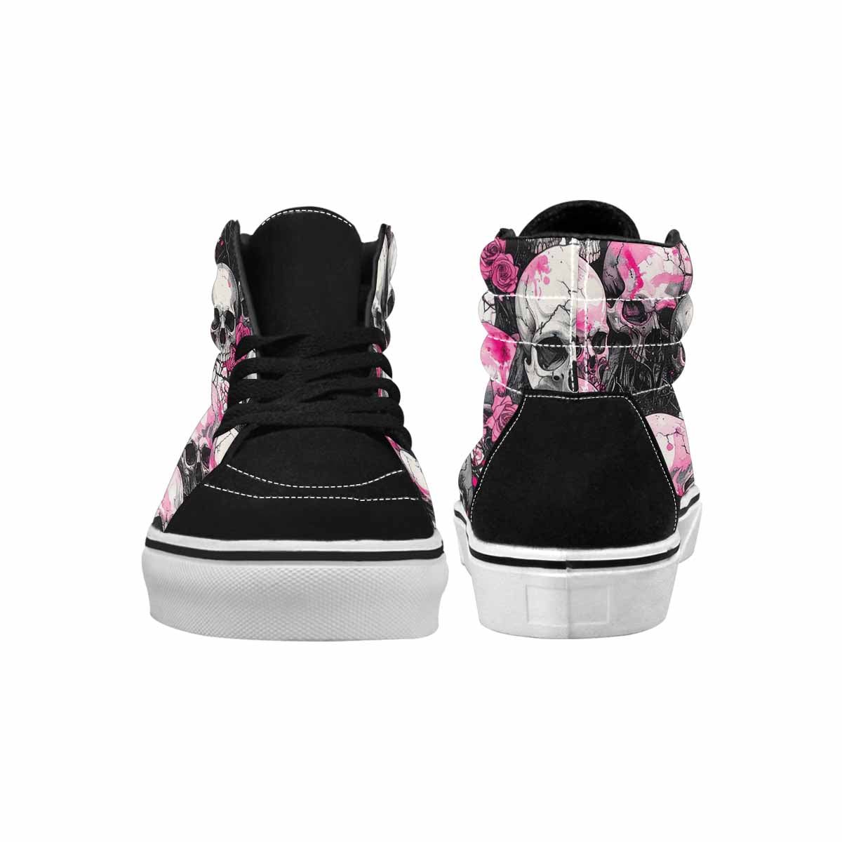 MEN'S Skull Roses High Top Canvas Dreamlike Shoes